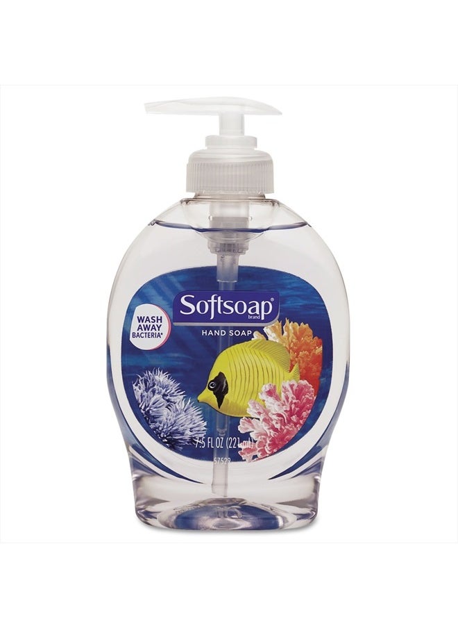 Softsoap Liquid Hand Soap, Aquarium, 7.5 Fl Oz (Pack of 1)  - Image 1