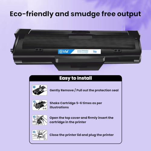 EVM Compatible Toner for HP Laser 103a/108a/108w/MFP 131a/133pn/135a/135w/136nw/137fnw/138pnw – 1000 Pages | High Density | 1 Year Warranty - Image 4
