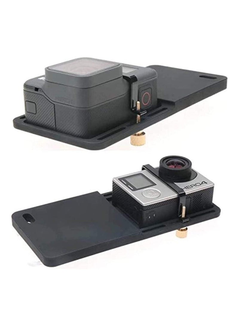 Switch Mount Board Plate for GoPro Hero 7 6 5 4 3 and Xiaomi Yi 4K Action Camera for DJI OSMO Mobile 2 1 Zhiyun Smooth C Smooth Q 4 3 2 Handheld Gimbal Stabilizers Accessories  - Image 2