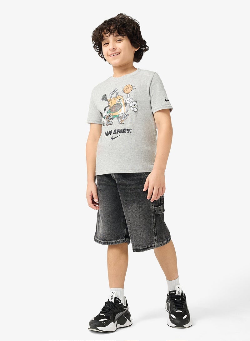 Nike Kids I Am Sport Boxy Graphic T-Shirt - Image 4