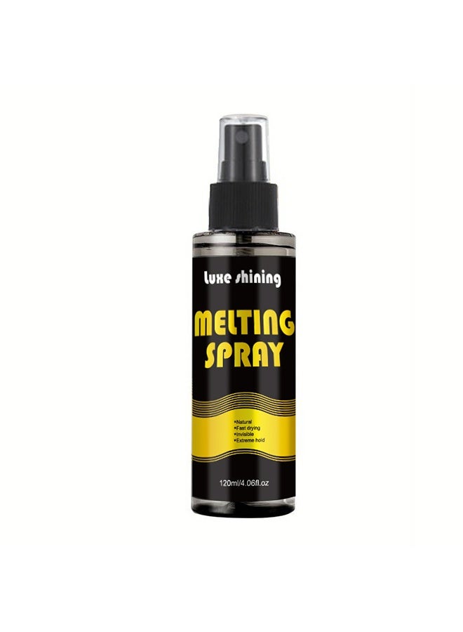WodeMate Melting Spray,Thin Silicone Hair Replacement Adhesive, Long Lasting Fixation For Poly And Lace Wigs, 3-4 Weeks, Wigs, Wig Systems, Invisible, Waterproof Adhesive, 120ML - Image 2