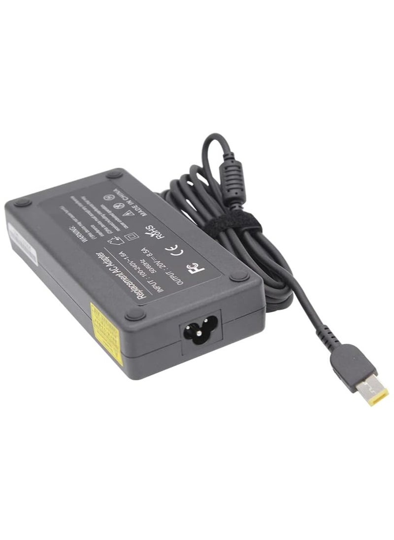 Generic - 170W UK Plug Charger AC Adapter For Lenovo 20V 8.5A USB Type-A for Thinkpad P50 P51 P52 P70 P71 W541 E440 E450 for Legion Y720-15 W540 Y7000P Y530 Y540 Y545 ADL170NLC2A 45N0372 45N0487 - Image 1