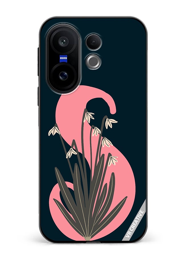 Protective Case Cover For Vivo X200 FE Alphabet S Design Multicolour