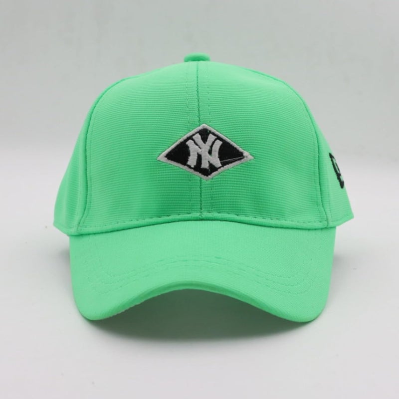 JAMONT Kids Baseball Cap, NY Design, Adjustable Black Cotton Cap, Unisex Summer Sports Hat - Image 3