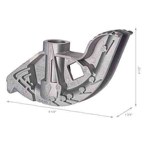 Gardner Bender 960 BigBen Aluminum Conduit Hand Bender Head, ½ inch Rigid, Industry Standard Measurements, Fits (BH-75) Handle - Image 3