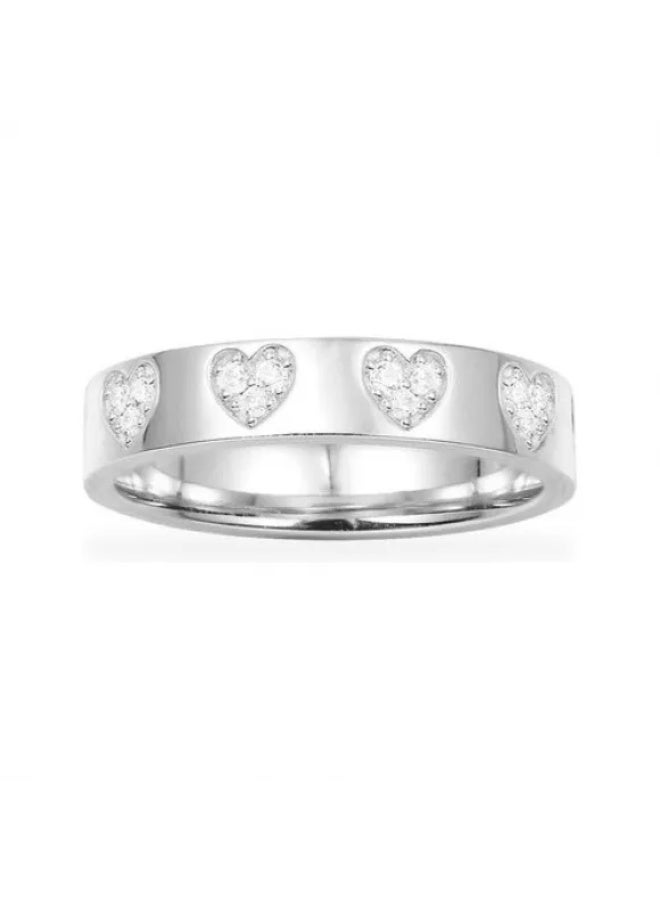 Heart-shaped ring