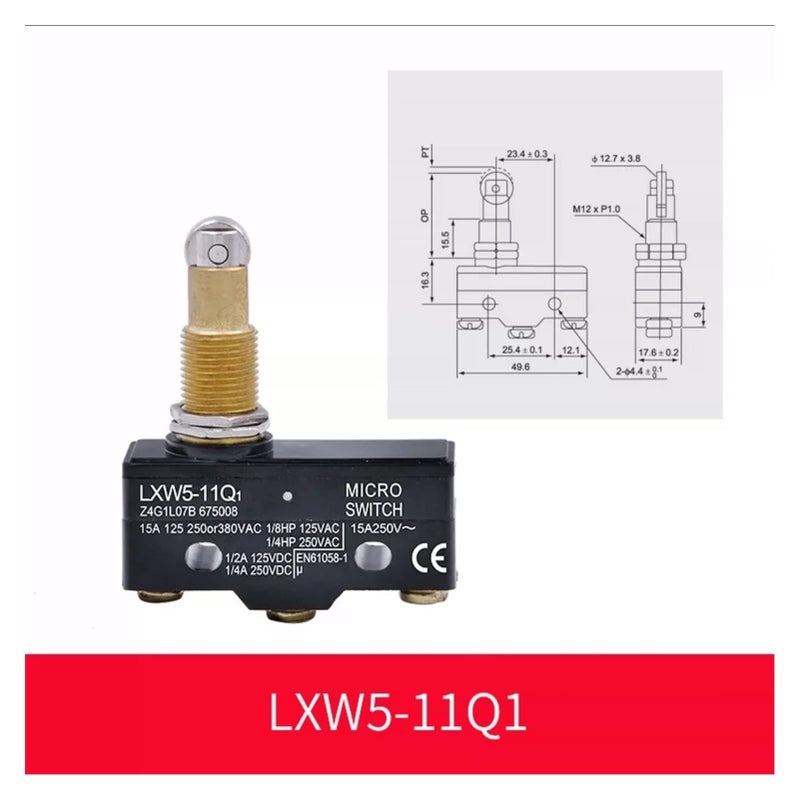 Lxw5 11n1 Micro Limit Switch Travel Switch 1 Piece - Image 5
