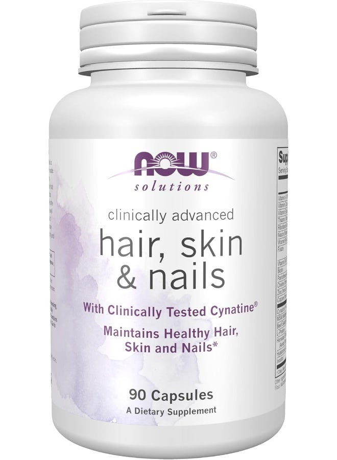 Now Foods Hair, Skin & Nail - 90 Veg Capsules - Image 1