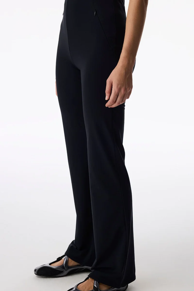 بنتي PENTI Warm Touch Zipper High Waist Flare Leggings