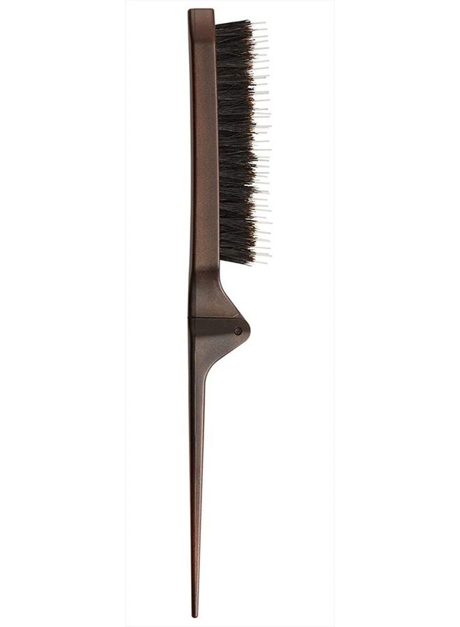 Olivia Garden Style-Up Teasing Foldable Hair Brush - 100% boar & ionic bristles STU-CO (Combo)… - Image 1