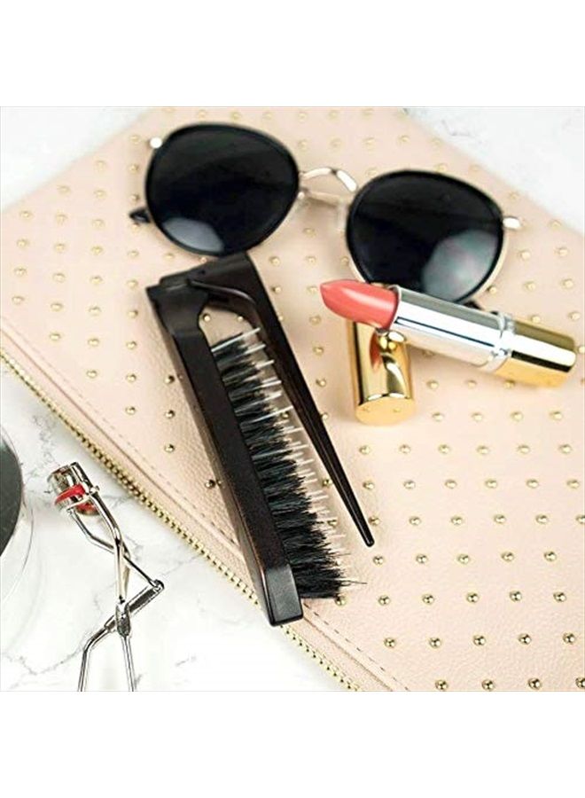 Olivia Garden Style-Up Teasing Foldable Hair Brush - 100% boar & ionic bristles STU-CO (Combo)… - Image 5