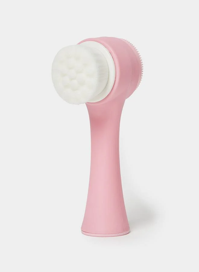 Styli Pink Dual-Sided Facial Pore Cleansing Brush