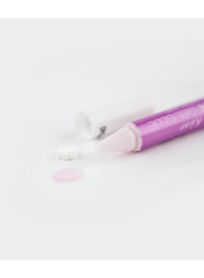 KISS Everlasting French Nail Manicure, Chip-Free With Flexi-Fit Technology, Real Short, "Endless", Nail Kit With Pink Nail Glue (Net Wt. 2 G / 0.07Oz.), Mini File, Manicure Stick, And 28 Fake Nails - Image 2