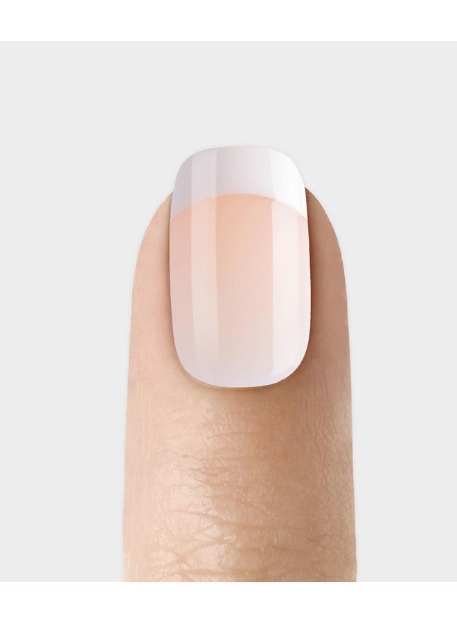 KISS Everlasting French Nail Manicure, Chip-Free With Flexi-Fit Technology, Real Short, "Endless", Nail Kit With Pink Nail Glue (Net Wt. 2 G / 0.07Oz.), Mini File, Manicure Stick, And 28 Fake Nails - Image 1