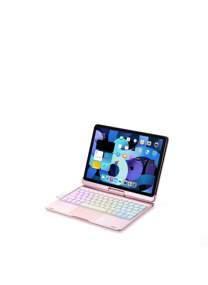 GULFLINK Keyboard Case with TouchPad for iPad Pro 10.9/11 inch (2018/2020/2021)  Pink  - Image 2