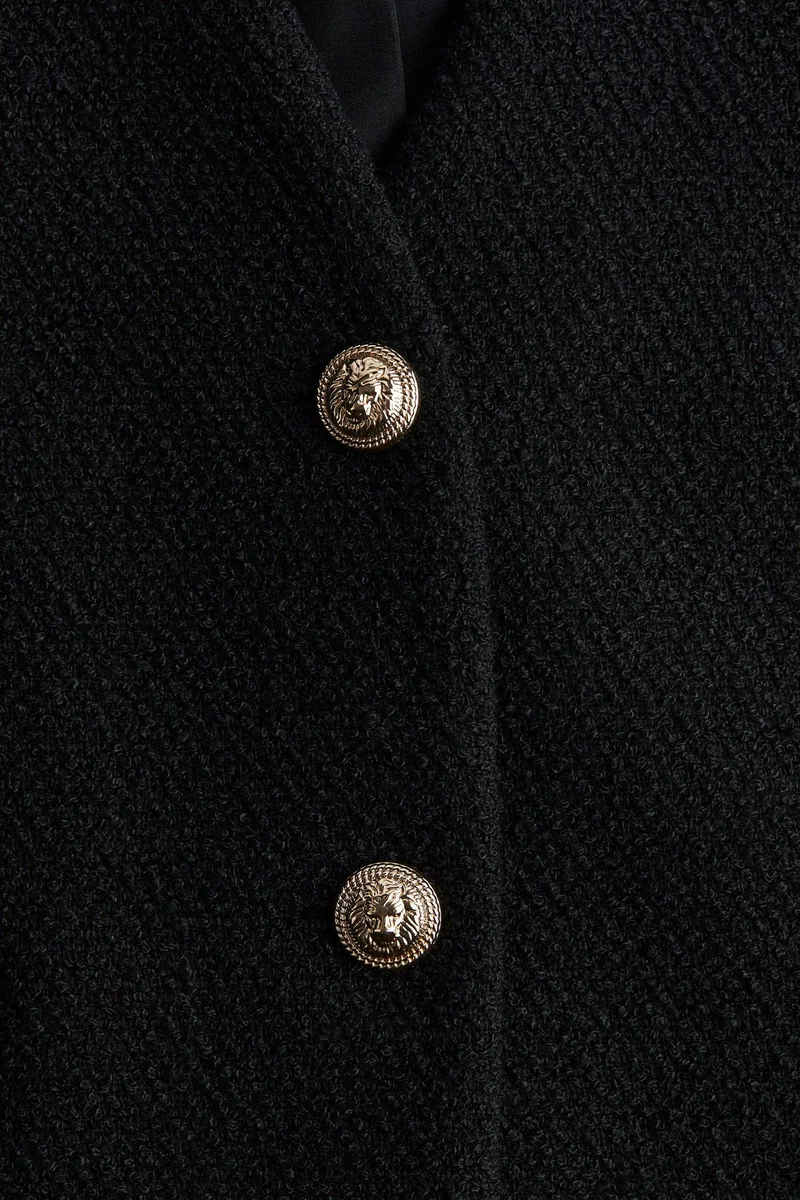 H&M Bouclé waistcoat