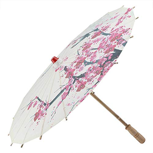 Focket Oiled Paper Umbrella,Handmade Classical Chinese Paper Umbrella for Wedding Parties,Photography,Costumes, Cosplay,Decoration,Ect - Image 1