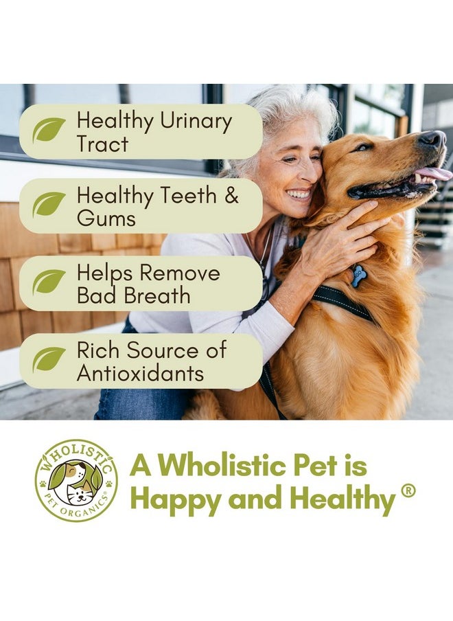 Wholistic Pet Organics Wholecran Intense: Organic Cranberry Powder For Dogs Urinary Tract Support Kidney Support For Dogs Uti Treatment Vitamin C And Antioxidants Dog Incontinence Product  - Image 3