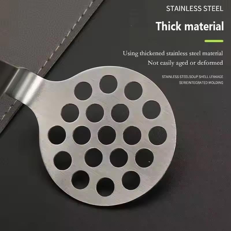 BIRZAR Stainless Steel Potato Vegetable Masher Ricer Kitchen Gadgets Hand Tool for Cooking Good Grip for Vegetable Boiled Potatoes Pav Bhaji Stuffed Paratha Potato Masher 1 pcs - Image 4