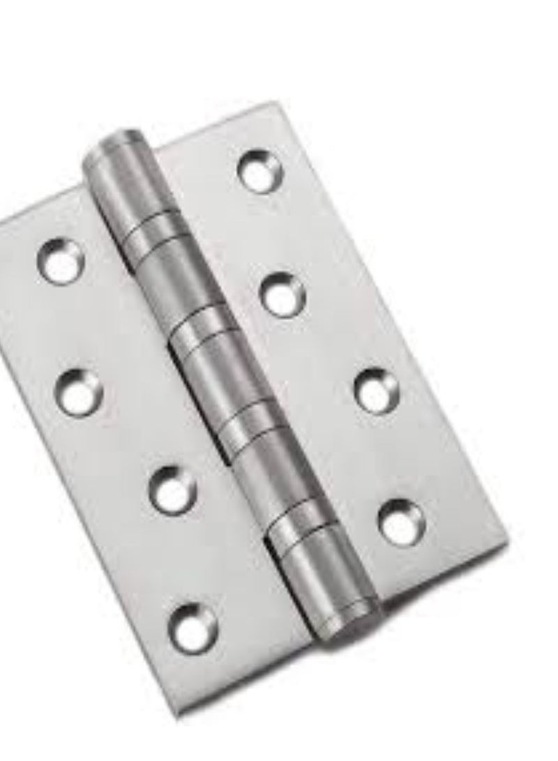 KNP KNP Stainless steel 2mm Thick Hinges Pack of 2pcs 3"  - Image 1
