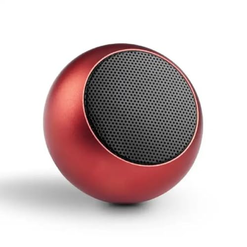 Printme Super Ultra Mini Boost 5 Watt Wireless Bluetooth Portable Speaker with Exceptional Sound Quality, Portable and Built in Mic (Red) - Image 1