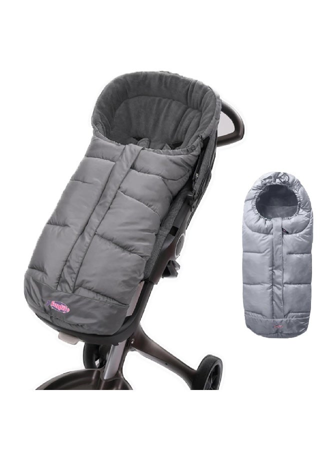 SUNDAY Anti-Kick Winter Blanket, Warm Cuddly Weather Resistant Baby Footmuff, Toddler Stroller Winter Cover Bunting Bag - Image 1