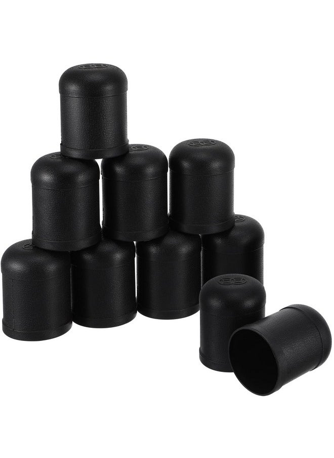 Toyvian Toyvian 10PCS Rolling Dice Cup Professional Black Dice Cup Cylindrical Dice Box Club Bar Entertainment Game for Party Decor  - Image 4