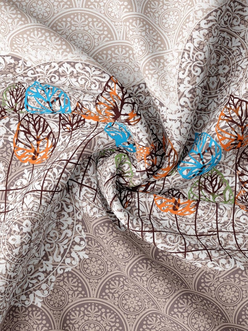 LABHAM Everyday 152TC Pure Cotton 4Pc King Size Bedding Set with Bedsheet 108x 108 Comforter 90 x 108 2pc Pillow Covers - Image 3