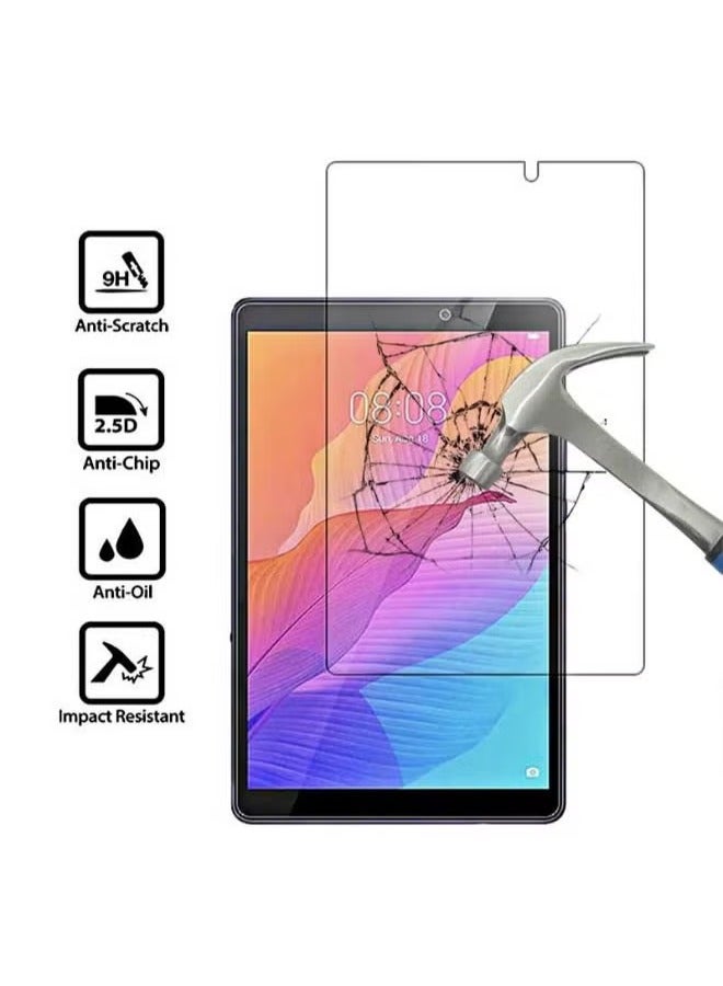 شوبي Glass Tempered Transparent Screen Protector For Hauwei Tab MatePad T8 8.0 inch - Clear 