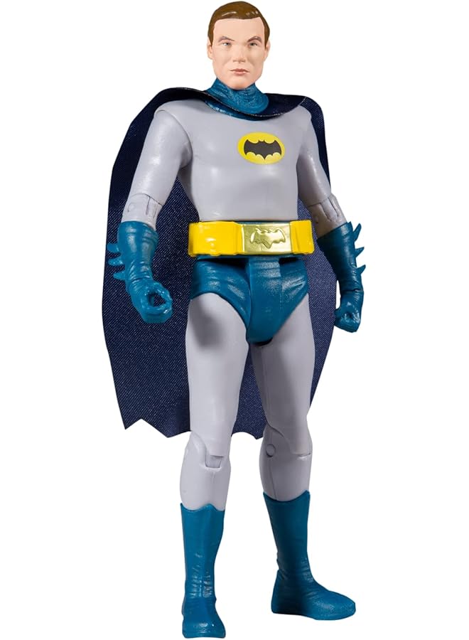 McFarlane Retro Batman Classic 1966 Tv Series Batman 6” Action Figure With Accessories - Image 1