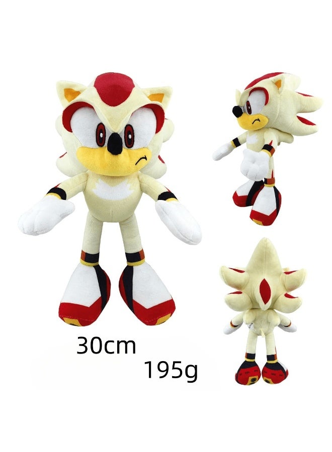 Supersonic Sonic Tails Kurusu Hedgehog Plush Toy Doll