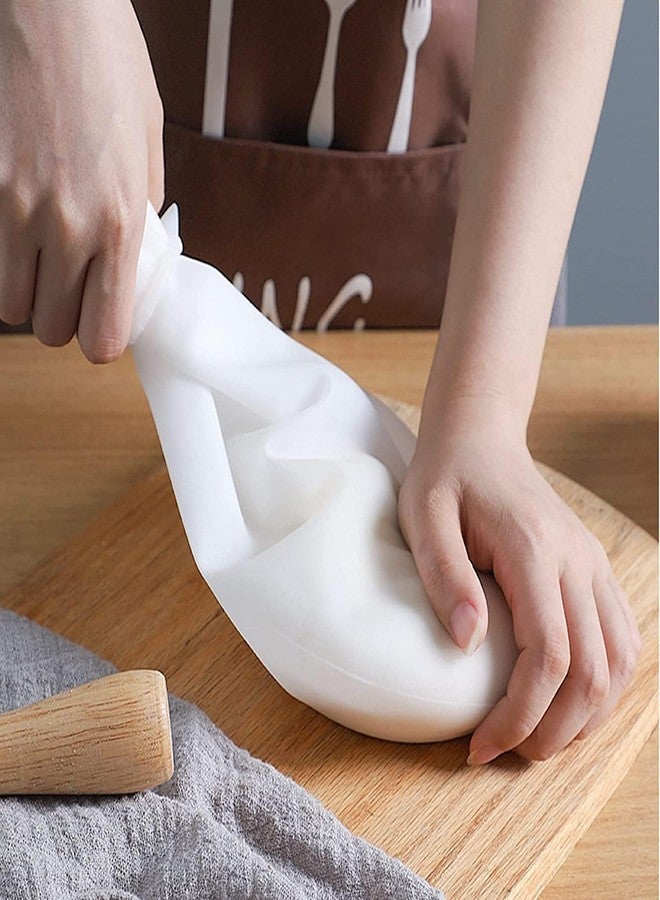 CLICKSY Atta Kneading Dough Maker Bag, Silicone Preservation Magic Kneading Bag for Mixer for Bread, Pastry, Pizza & Tortilla Flour-Mixing Bag Pastry Preservation Bag Cooking Tool - Image 3