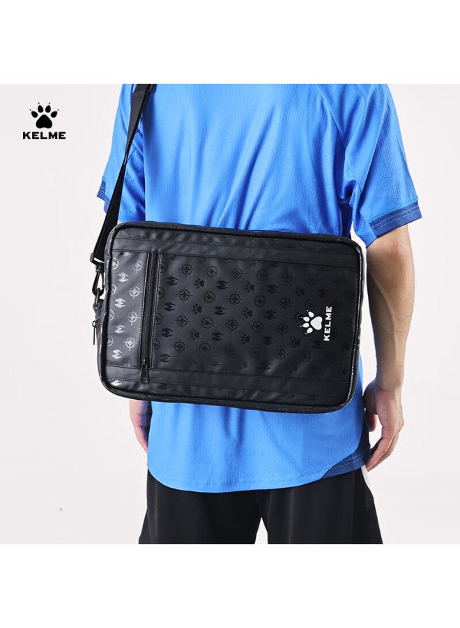 Kelme Football Training Equipment Bag Student Large Capacity Multi-layer Football Shoe Shoulder Storage Bag Black One Size - Image 4