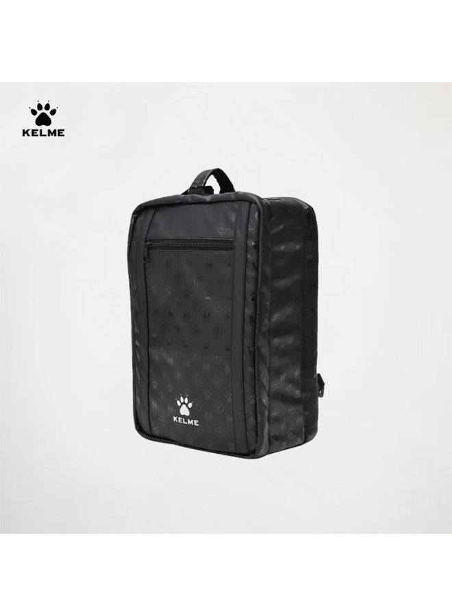 Kelme Football Training Equipment Bag Student Large Capacity Multi-layer Football Shoe Shoulder Storage Bag Black One Size - Image 1
