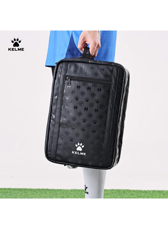 Kelme Football Training Equipment Bag Student Large Capacity Multi-layer Football Shoe Shoulder Storage Bag Black One Size - Image 2