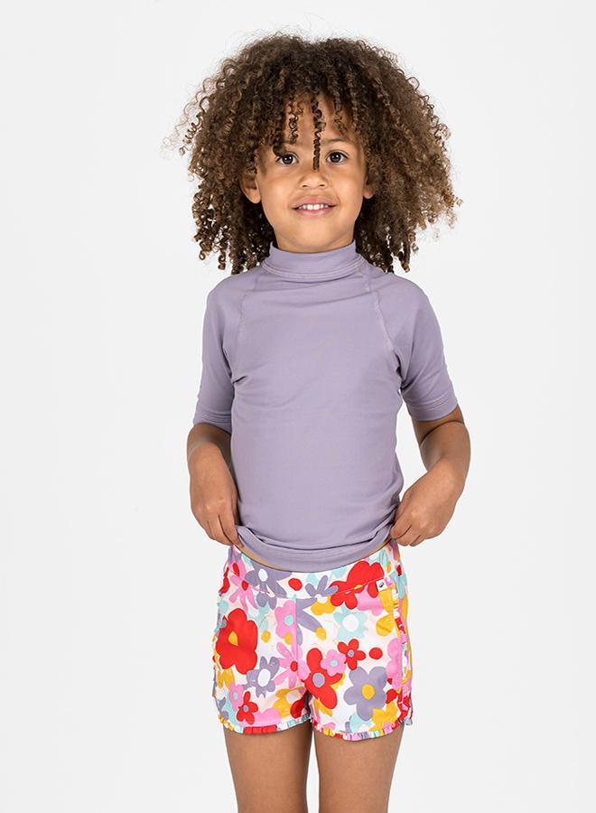 DECATHLON Baby / Kids' swim shorts - flower print - Image 3
