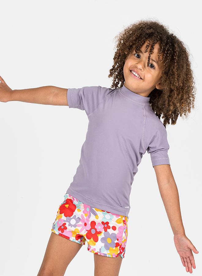 DECATHLON Baby / Kids' swim shorts - flower print - Image 1