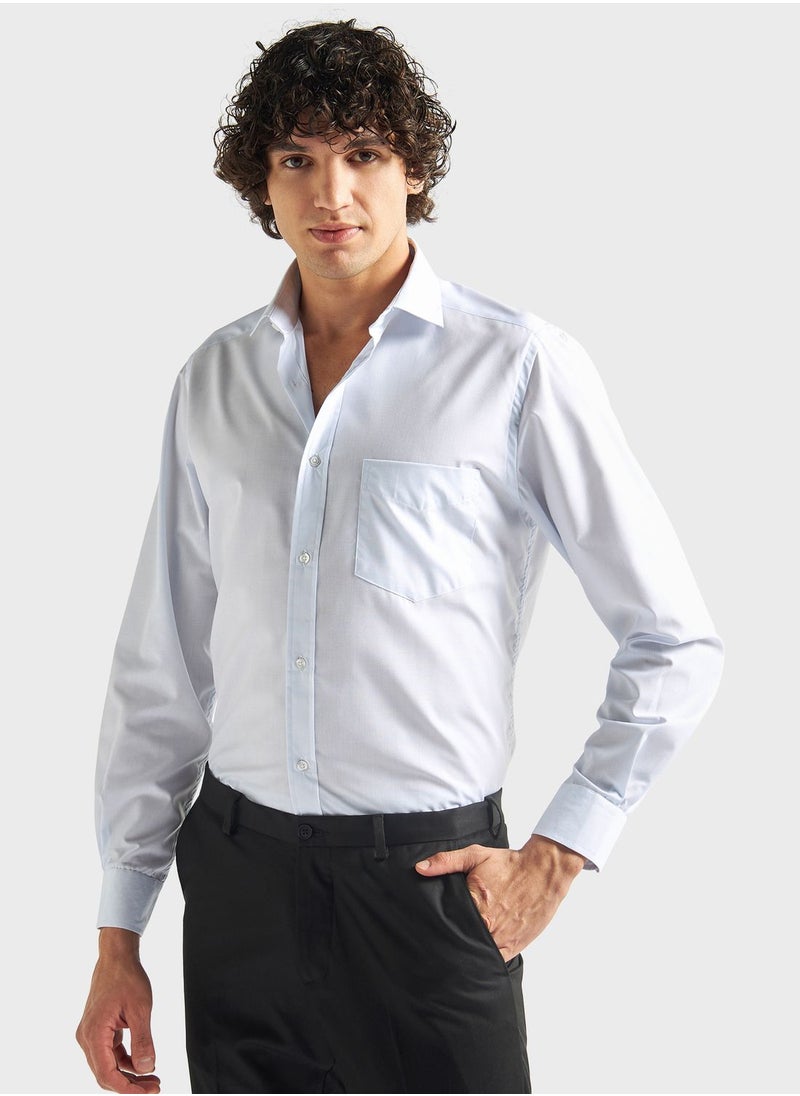 FAV Solid Shirt With Pocket  - Image 1