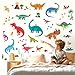 Decowall ملصقات حائط ديناصور كبيرة DECOWALL DS92115 ملصقات دينو للأطفال الأولاد بيبي حضانة غرفة نوم غرفة معيشة فصل دراسي غرفة لعب ديكور منزلي فن تزيين - Image 2