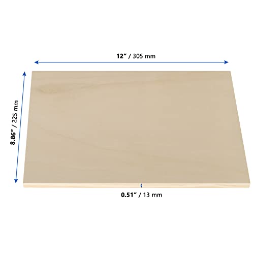 MANCHAP 12 Pack 9 x 12 Inch Wood Canvas Panels, Unfinished Cradled Painting Panel Boards, Artist Canvas for Painting, Encaustic Art, Wood Burning, Pouring, Crafts - Image 2