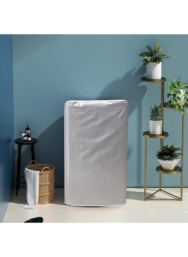 Arabest Washer and Dryer Covers, Top Load Washing Machine Cover Laundry Dryer Protect Cover, Dustproof Waterproof Design for Easy Use Fit for Most Front-loading Machine - Image 3