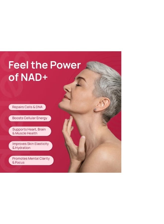 Selerb NAD+ Supplement for Women – 8-in-1 Cellular Vitality, Skin Glow & Healthy Aging – 60 Capsules - Image 3
