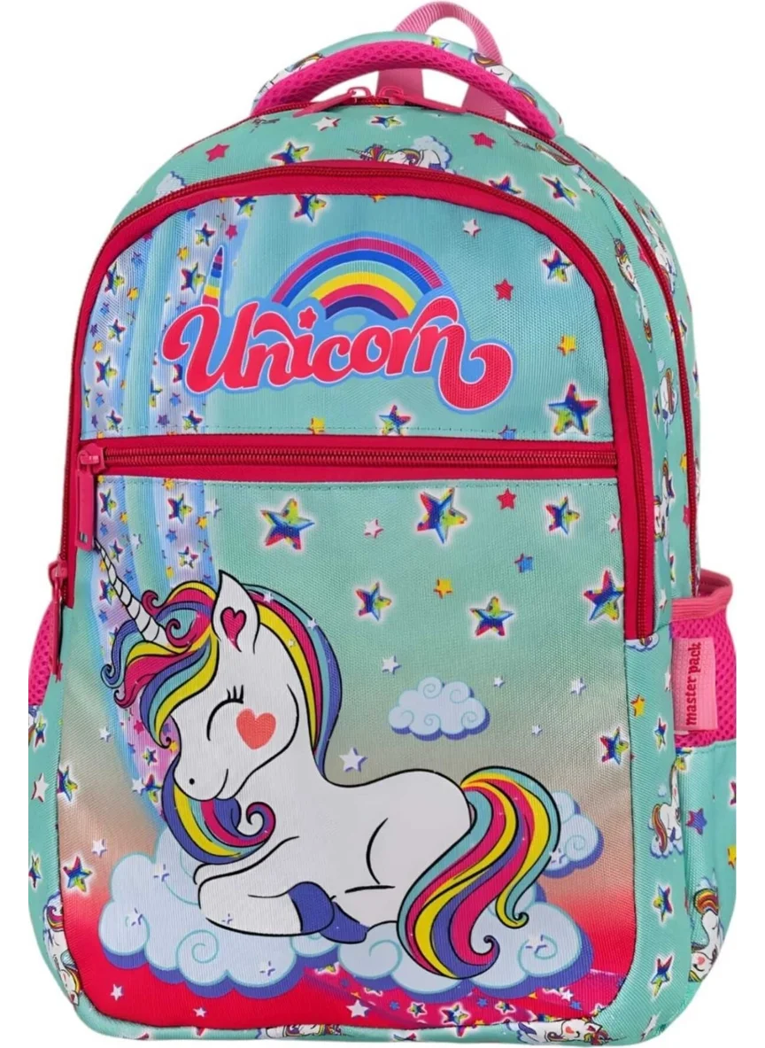 Tezzgelsin Waterproof Lunch Bag Orthopedic 3 Compartment Primary School Bag Middle School Bag School Bag