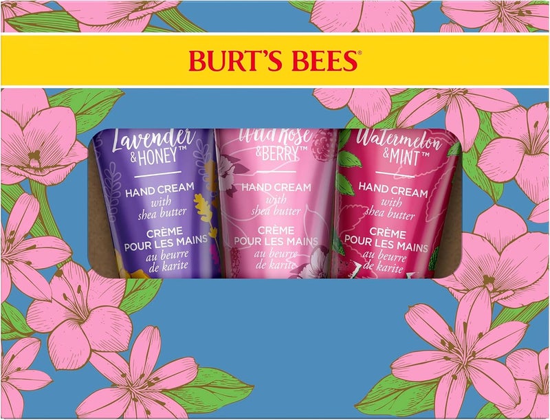 Burt's Bees Shea Butter Hand Cream Trio Set - Image 1