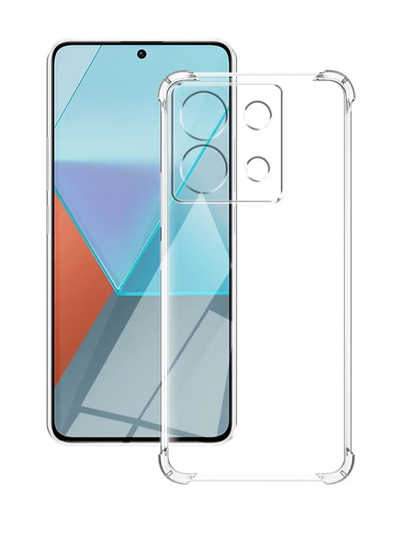 Generic Xiaomi Redmi Note 13 5G Clear Case Cover Soft TPU Case Lightweight Shock Protective Cover with Camera Protection Designed for Xiaomi Redmi Note 13 5G  - Image 4