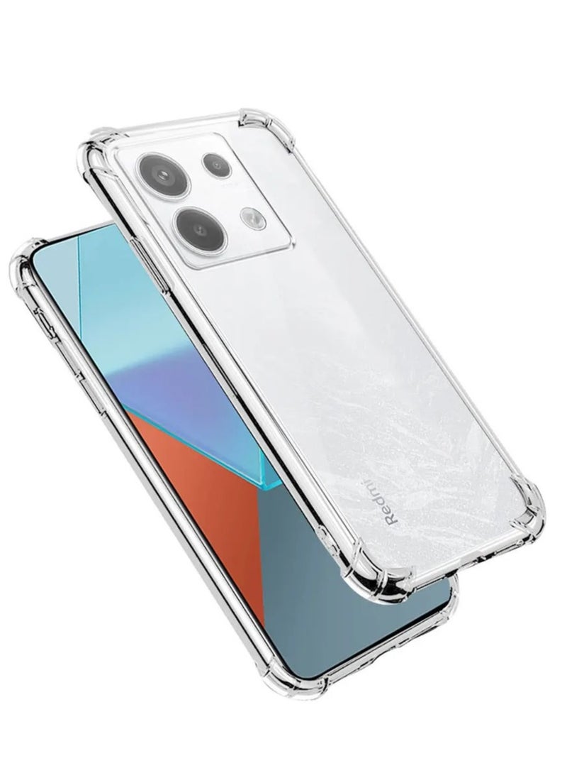 Generic Xiaomi Redmi Note 13 5G Clear Case Cover Soft TPU Case Lightweight Shock Protective Cover with Camera Protection Designed for Xiaomi Redmi Note 13 5G  - Image 3
