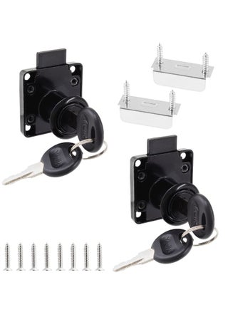 2 Pack File Cabinet Locks 7 8 Inch / 22mm Cylinder Length Desktop Lock Mailbox Locks Desk Drawer Lock Keyed Different Rust-Resistant and Easy to Install - pzsku/Z560B2756B3C1A4771E3DZ/45/_/1682067812/ac9c4e5b-2905-4045-895d-8d4a8fff9e30
