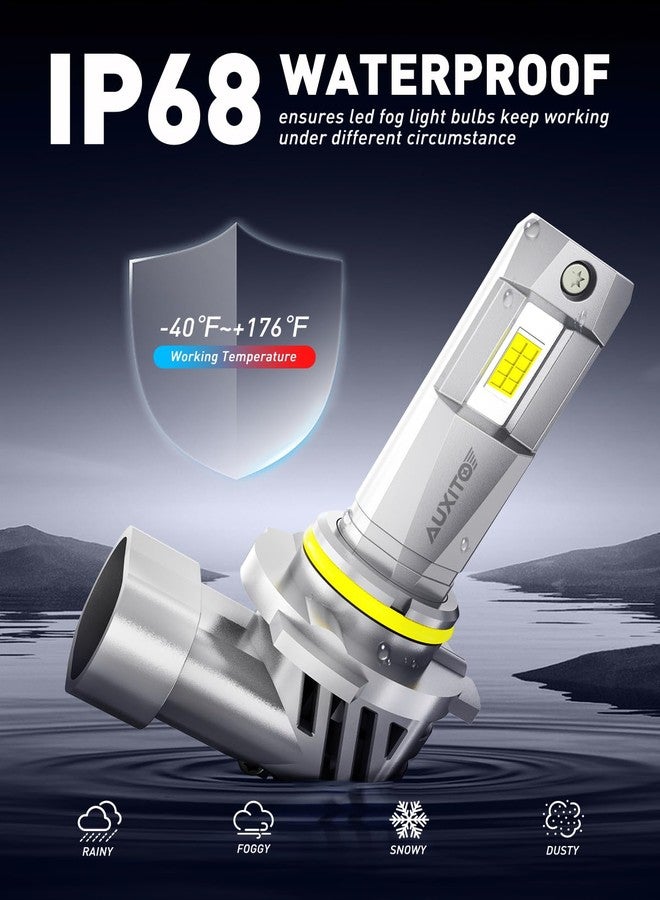 AUXITO 9005 9006 Bulbs, 88000LM Brighter Ultra-Bright, Plug N Play, Long Lifespan, No Flicker, 99% Compatibility, 4PCS - Image 5