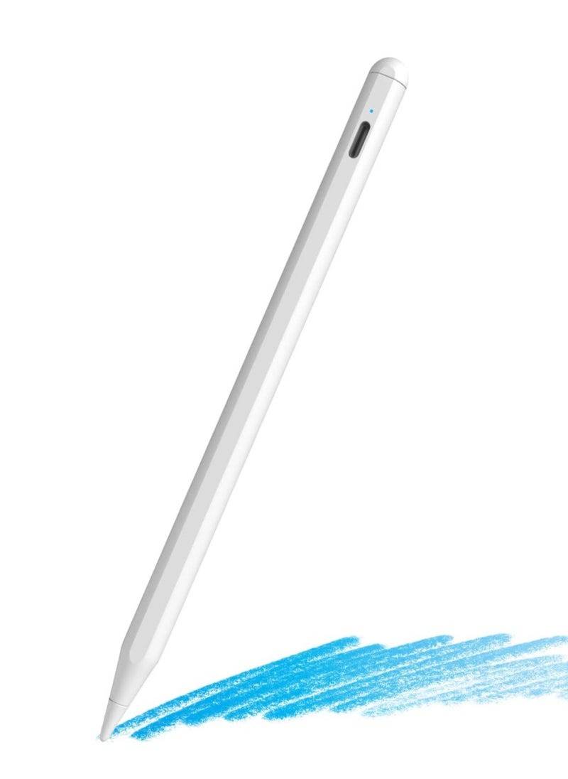 ELTRAZONE iPad Stylus pen with Palm Rejection, Pencil for iPad 10th/9th/8th/7th/6th generation and iPad Pro 11/iPad Pro 12.9, iPad Mini 5th/6th Gen, iPad Air 3rd/4th/5th Gen  - Image 1