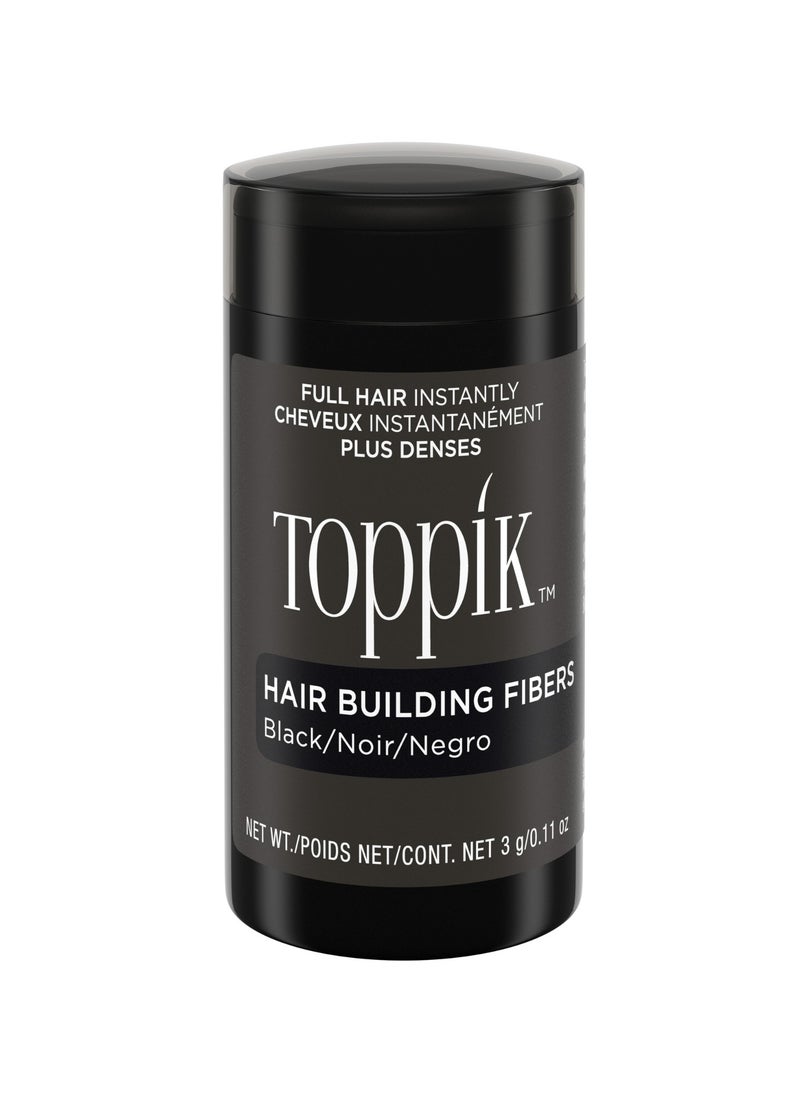 Toppik Hair Building Fibers Black Hair Color 3 Grams  - Image 1
